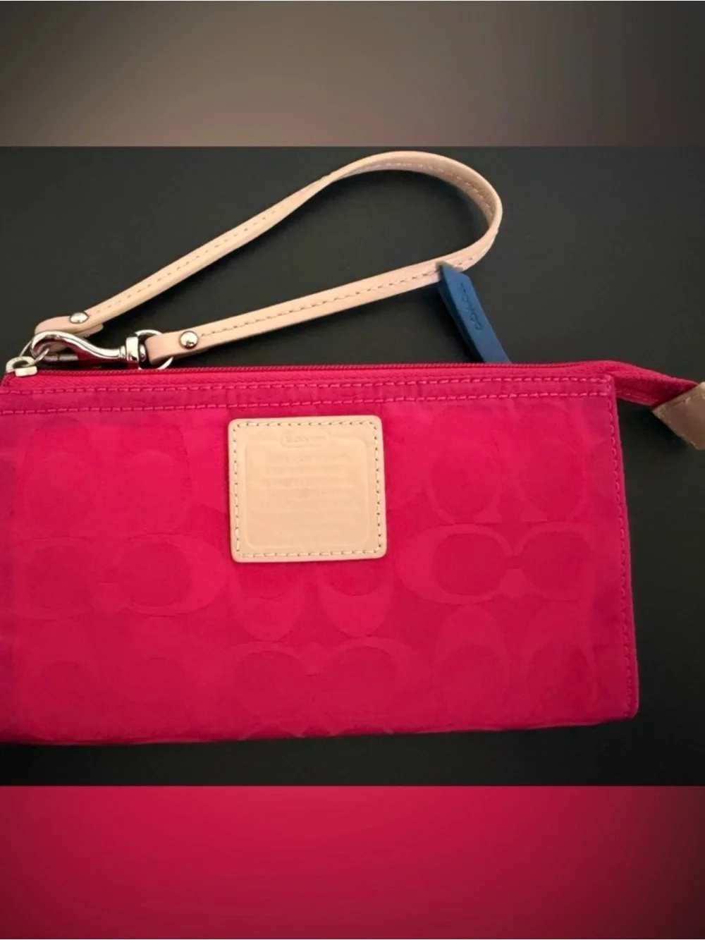 Coach Legacy Weekend Signature Colorblock Nylon East West Zip Top Tote 24865 3